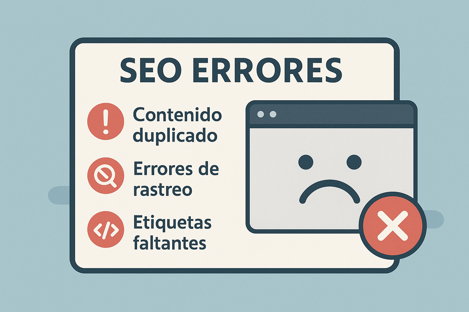 Errores comunes que frenan el SEO de negocios en Almería